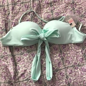 Aquamarine Victoria Secret bathing suit top